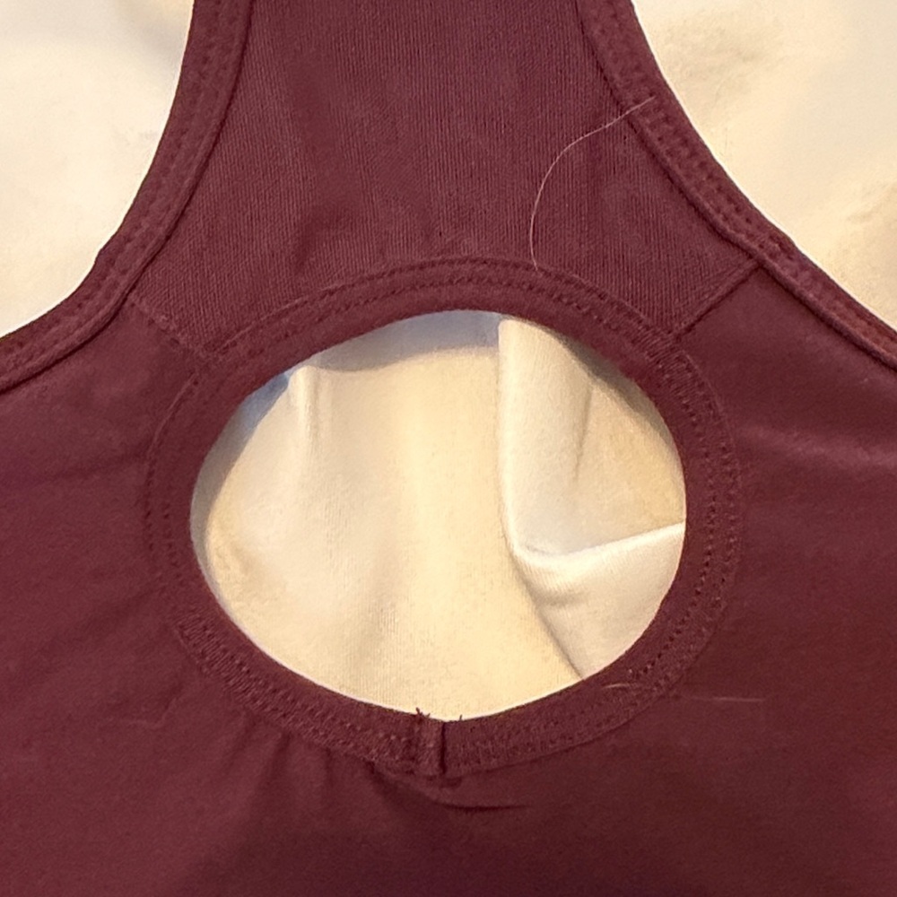 Avia Women's Maroon lined XXXL Sports Bra - Picture 4 of 7